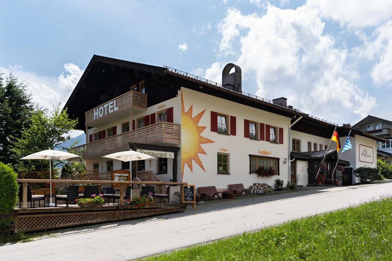 Hotel Alpensonne Ruhpolding Chiemgau Karte ภายนอก รูปภาพ